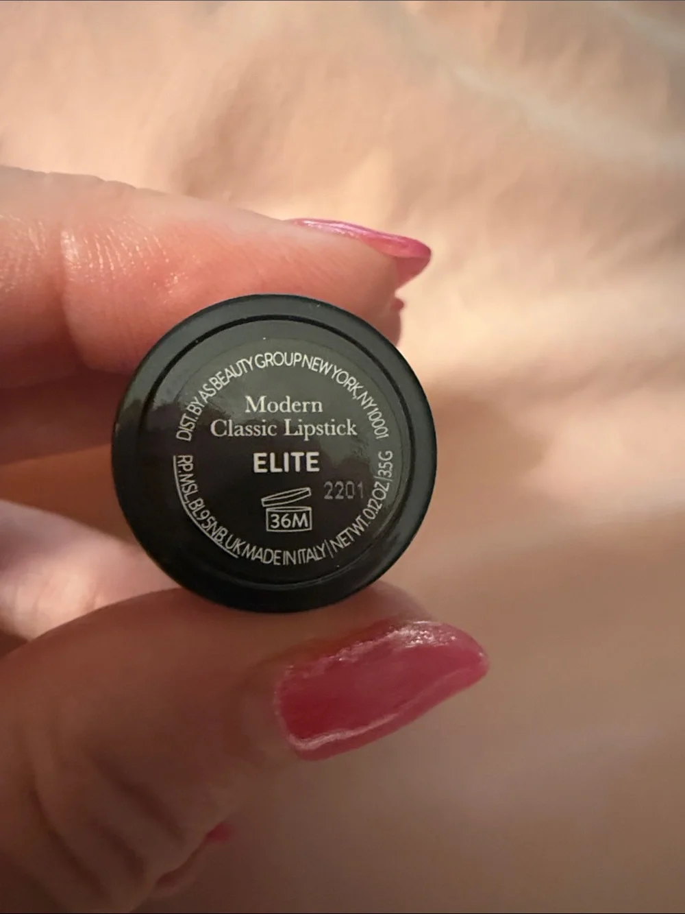 Laura Geller Terracotta Neutral Shade Lipstick Tube with Gold Logo